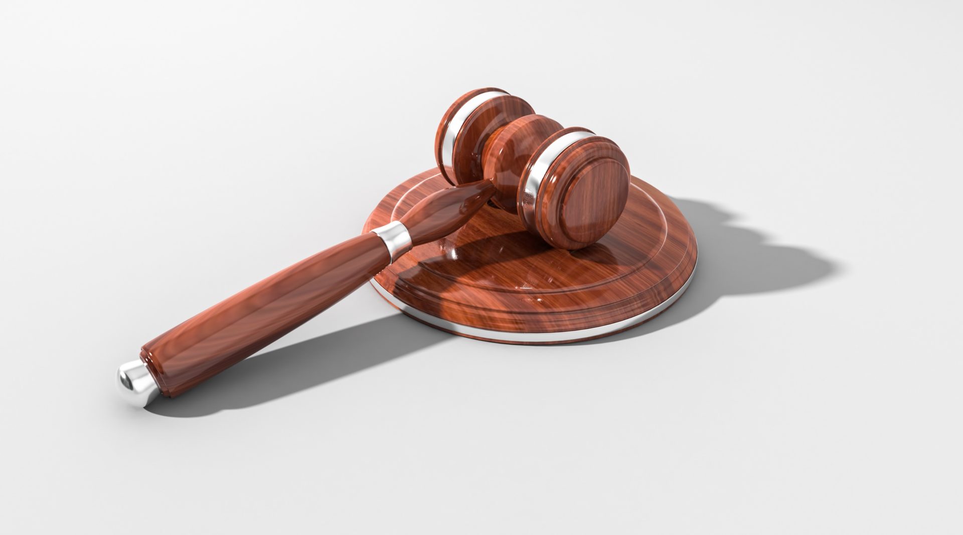 Close up of a wooden gavel