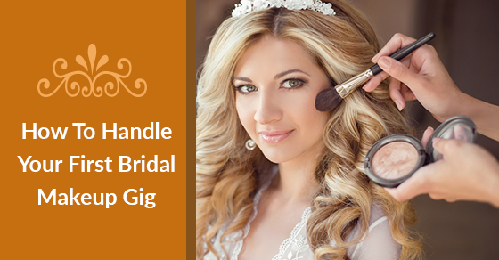 How To Handle Your First Bridal Makeup Gig