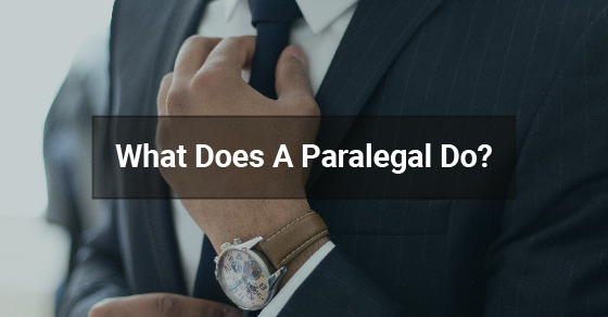 What Does A Paralegal Do?