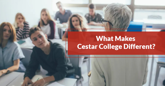 What Makes Cestar College Different?