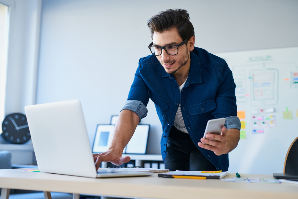 Student in mobile app development program in Toronto.